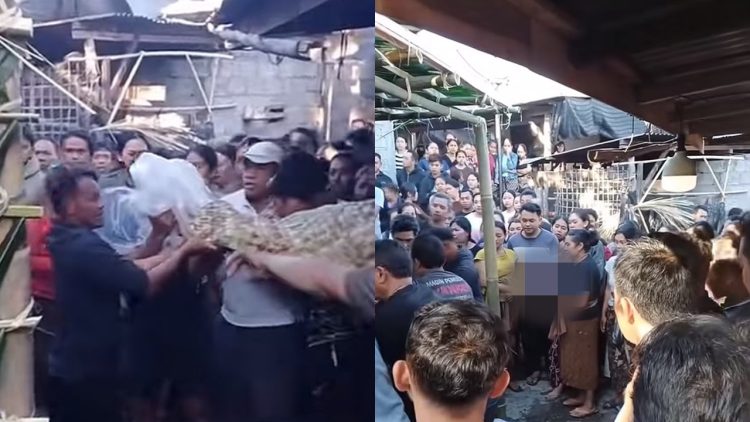 Kronologi pria diduga curi ayam tewas dikeroyok warga di Bali, motor ikut dibakar, anak terisak tangis