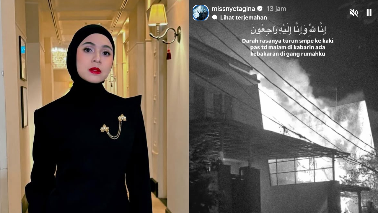 Nycta Gina syok rumah tetangganya di Pulomas terbakar hingga telan 2 korban jiwa, ikut berbelasungkawa