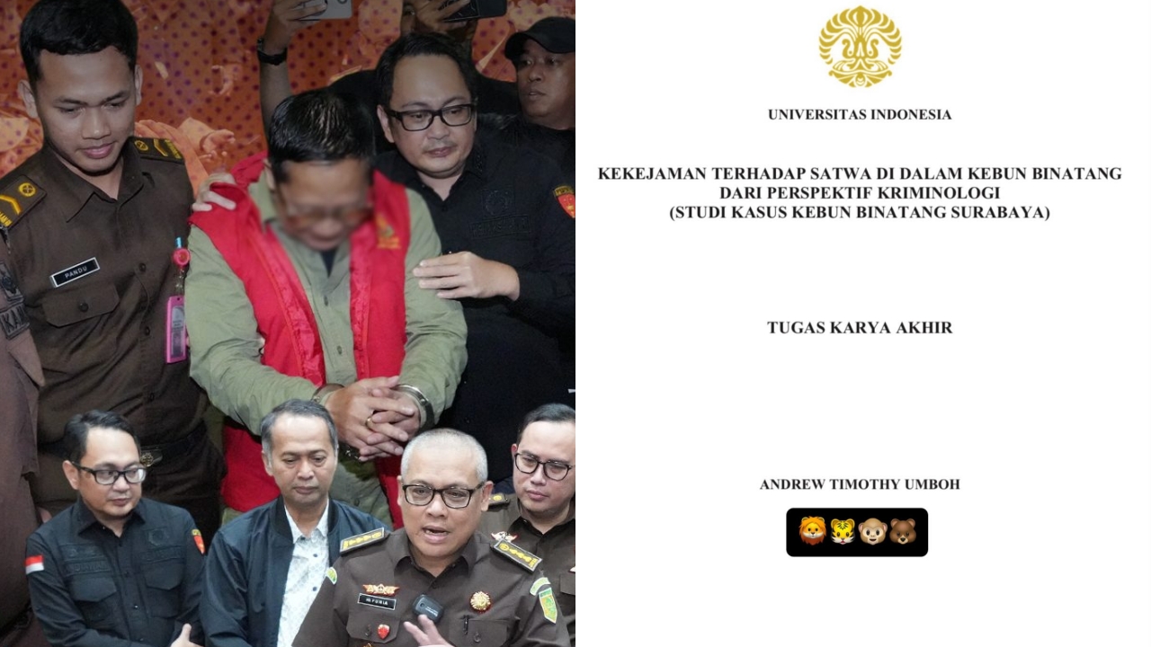 Eks dirut Bonbin Surabaya tersangka korupsi, skripsi mahasiswa UI soal kekejaman terhadap satwa viral