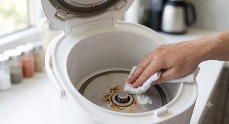 Kerak menumpuk di pemanas rice cooker? Ini cara tepat membersihkannya agar panas tetap optimal