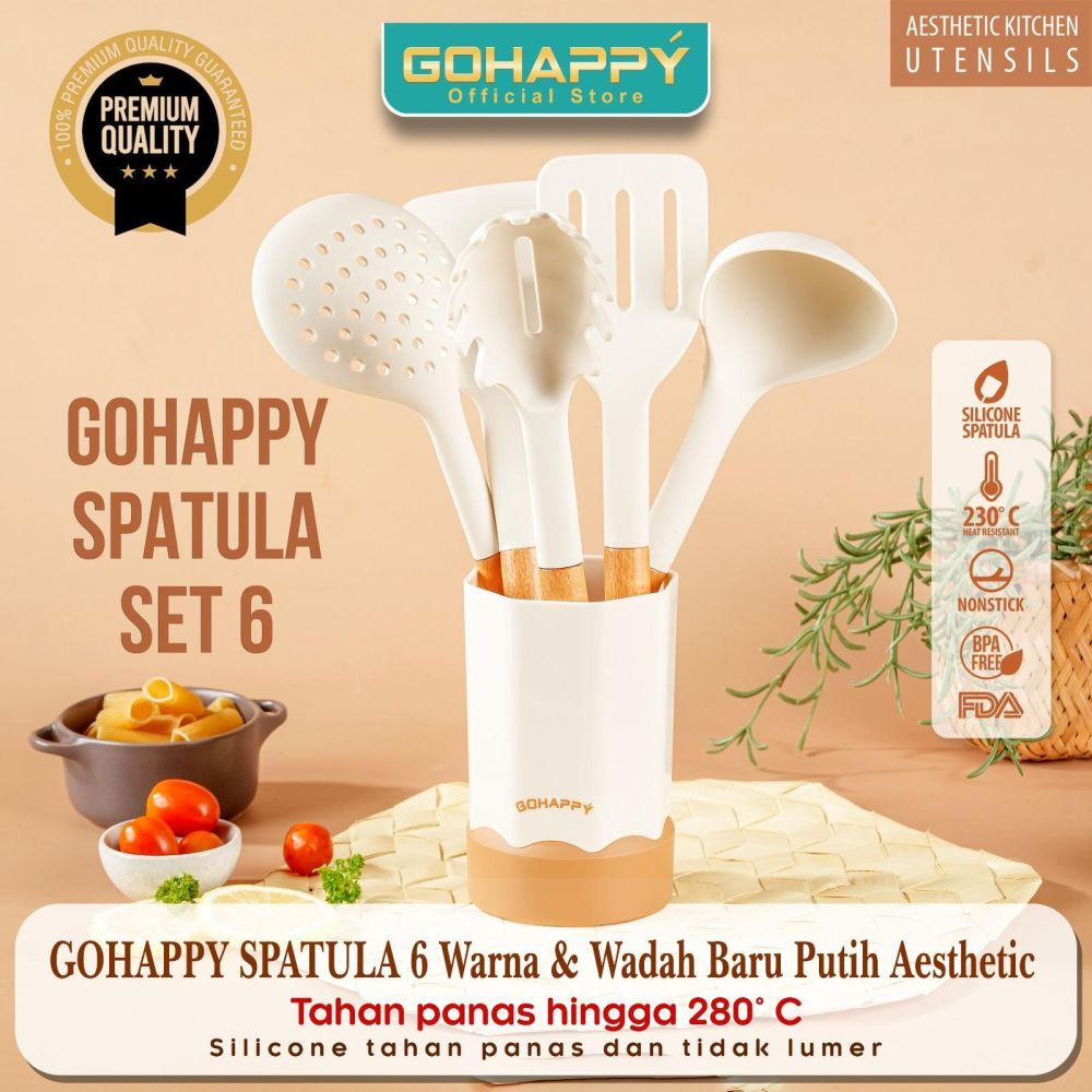 5 Rekomendasi set alat dapur bahan silikon terbaik serta tahan panas, aman dan masak makin nyaman
