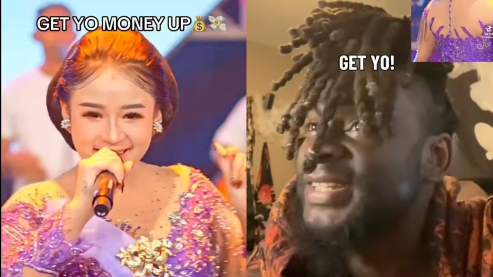Lirik lagu Kicau Mania Ndarboy Genk, pop jawa yang terdengar 'Get Yo Money Up' oleh bule