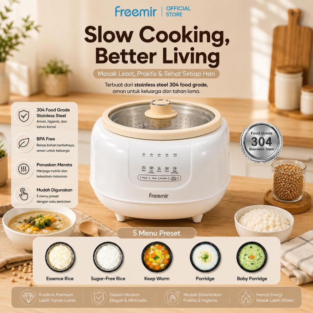 5 Rekomendasi rice cooker untuk diabetes terbaik, low sugar dan awet tahunan untuk gaya hidup sehat