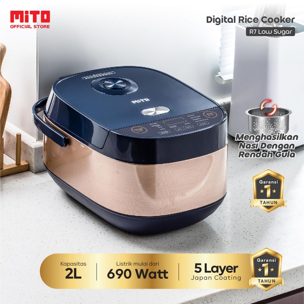 5 Rekomendasi rice cooker untuk diabetes terbaik, low sugar dan awet tahunan untuk gaya hidup sehat