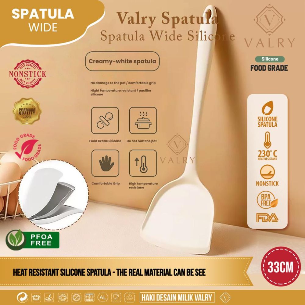 5 Rekomendasi alat dapur spatula bahan silikon terbaik, awet, tahan panas, dan tidak rusak wajan