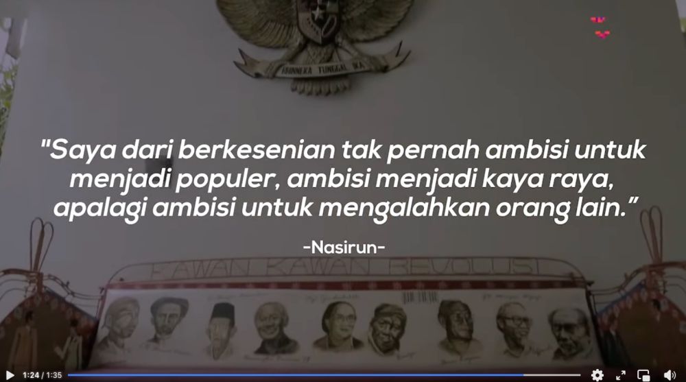 Mengenang Nasirun, seniman miliuner yang hidup sederhana dan memilih tak punya handphone
