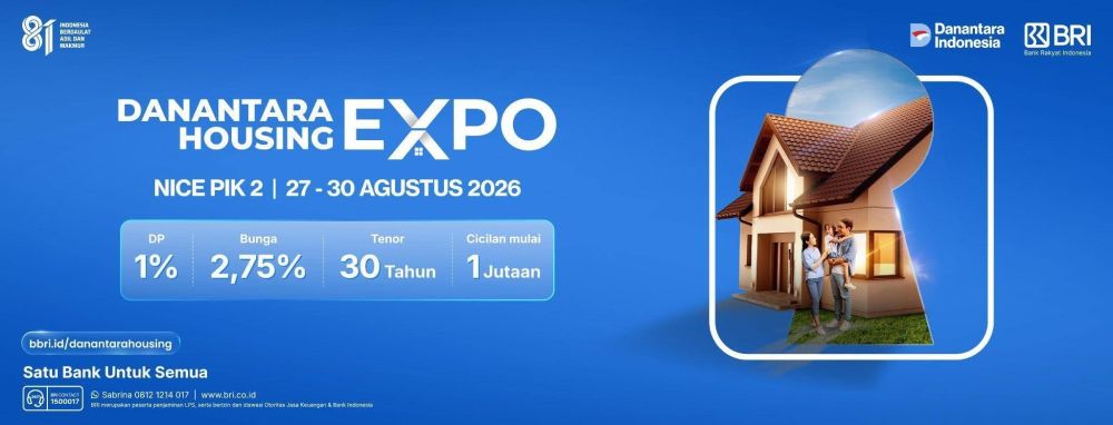 Berburu hunian impian? Yuk main ke Danantara Housing Expo 2026 dan dapatkan promo spesial KPR