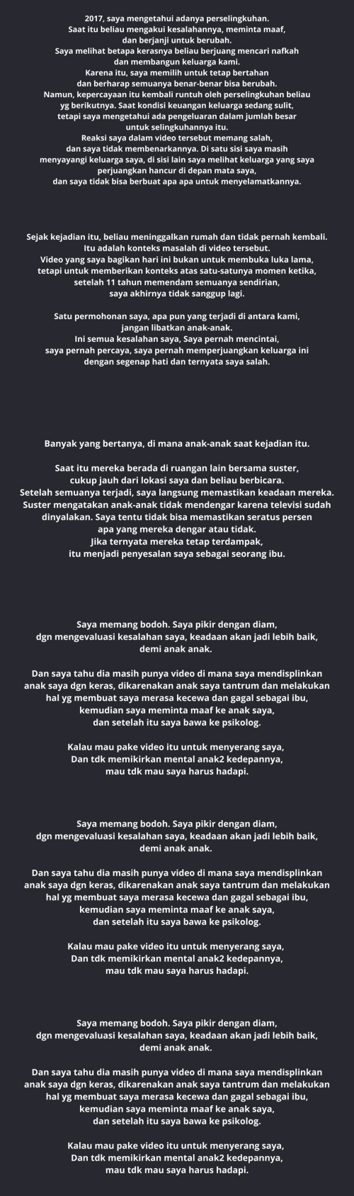 Video bertengkar dengan Ruben Onsu viral, Sarwendah minta maaf lalu beberkan kronologi sebenarnya