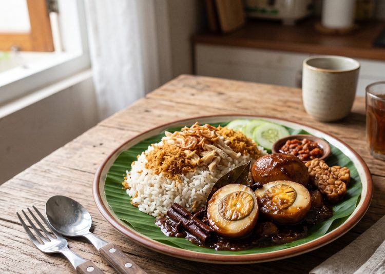 Cara membuat telur semur medok untuk lauk nasi uduk yang anti gagal, masaknya gampang & rasanya lezat