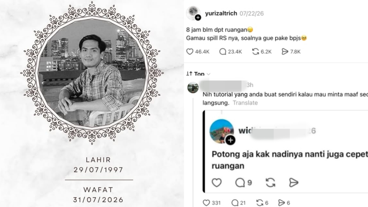 Kronologi pasien BPJS keluhkan antrean dicela dokter & nakes, kini minta maaf setelah pasien meninggal