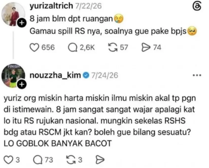 Usai cela pasien BPJS Yurizal yang kini meninggal, 4 oknum dokter dan nakes minta maaf terbuka