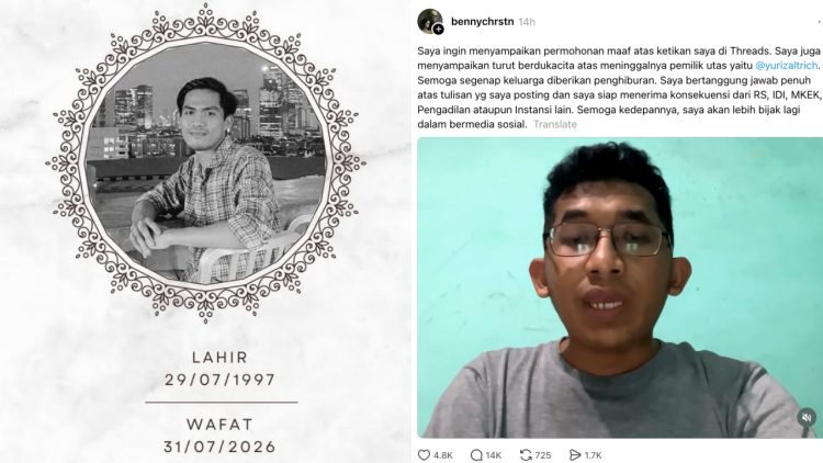 Usai cela pasien BPJS Yurizal yang kini meninggal, 4 oknum dokter dan nakes minta maaf terbuka