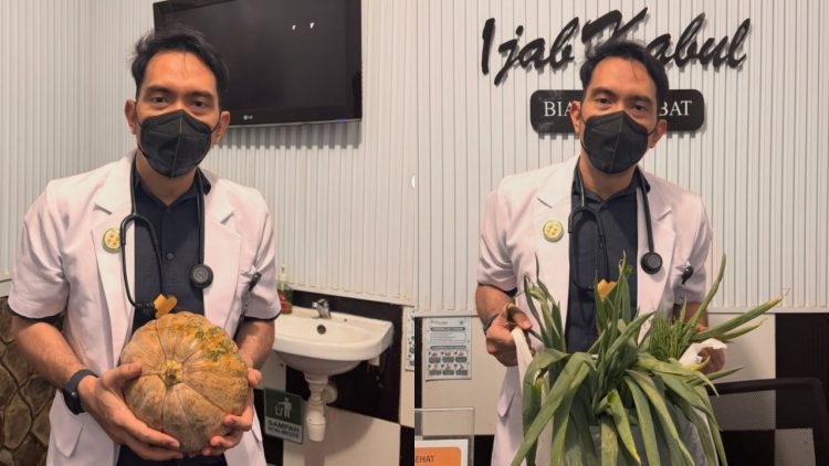 Kisah ibu bawa labu dan daun bawang untuk biaya berobat anak, dokter beri respons menyentuh