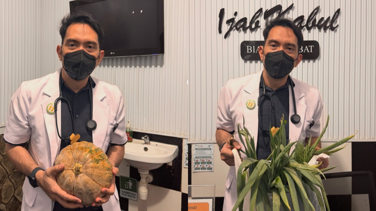 Kisah ibu bawa labu dan daun bawang untuk biaya berobat anak, dokter beri respons menyentuh