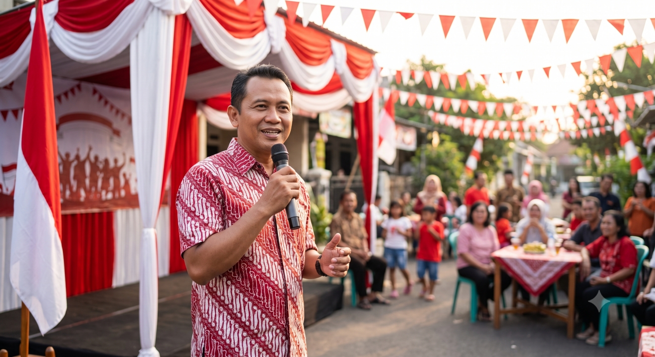 7 Contoh teks sambutan Ketua Panitia 17 Agustus 2026 singkat, berkesan, dan mudah disesuaikan