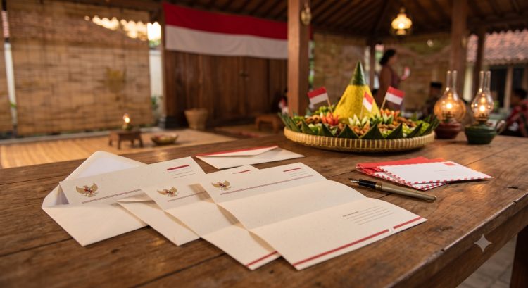 5 Contoh surat undangan Malam Tirakatan HUT RI ke-81 yang resmi dan mudah diedit