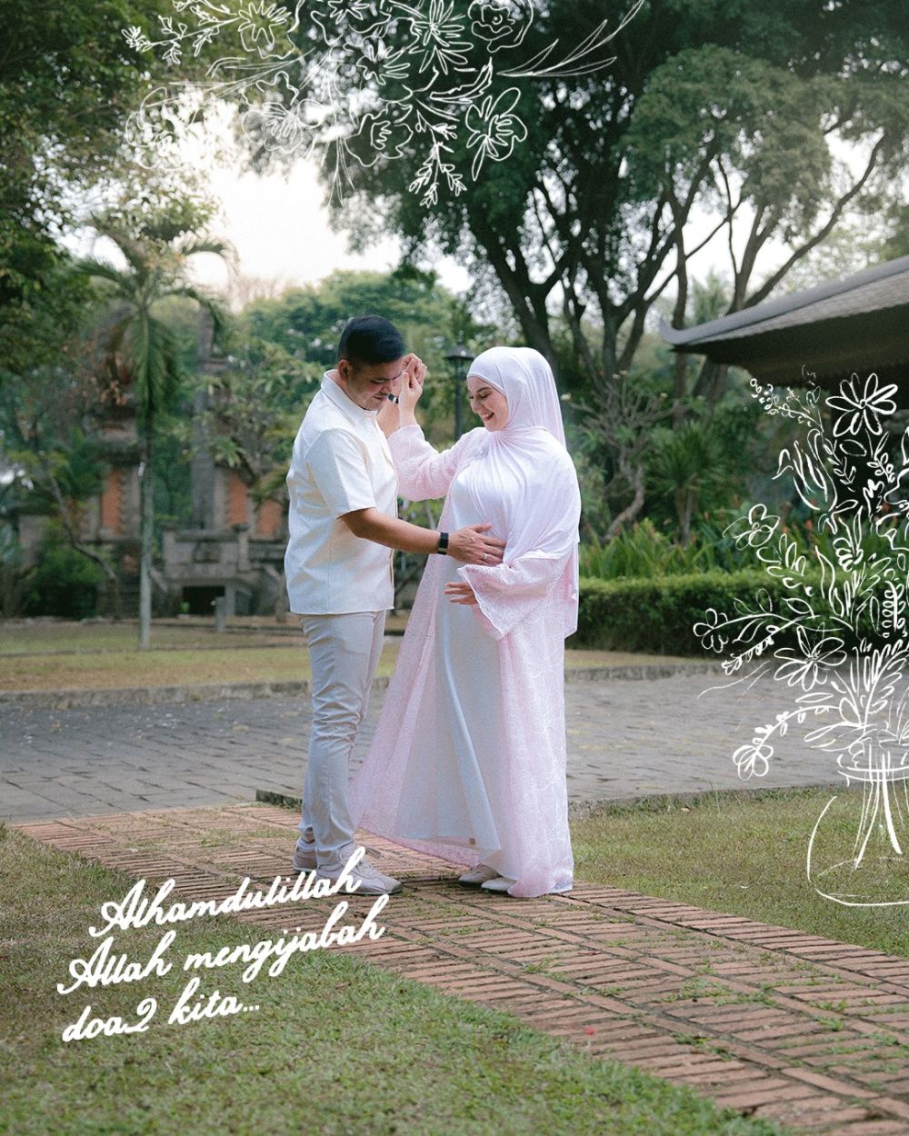 Irish Bella umumkan kehamilan lewat maternity shoot, bagikan kisah penantian bersama Haldy Sabri