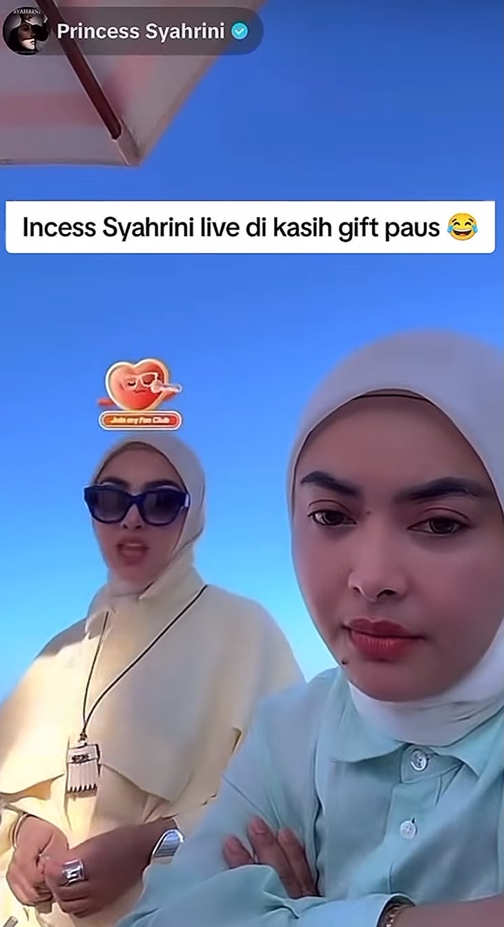 Syahrini tolak gift paus saat live Tiktok, minta penggemar tak boros kirim hadiah