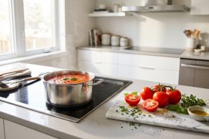 Tomat bersifat asam, bolehkah dimasak dalam panci aluminium?
