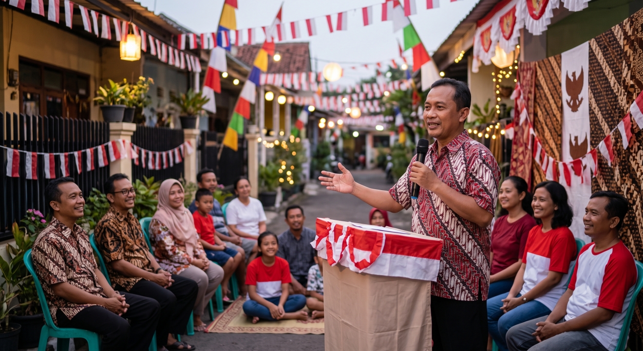 5 Contoh sambutan Ketua RT 17 Agustus singkat, ringkas, dan bermakna