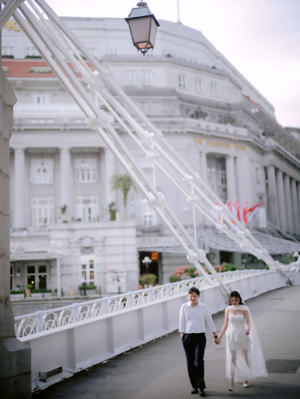 Felicia Tissue bagikan foto prewedding di Singapura, sosok calon suami masih dirahasiakan