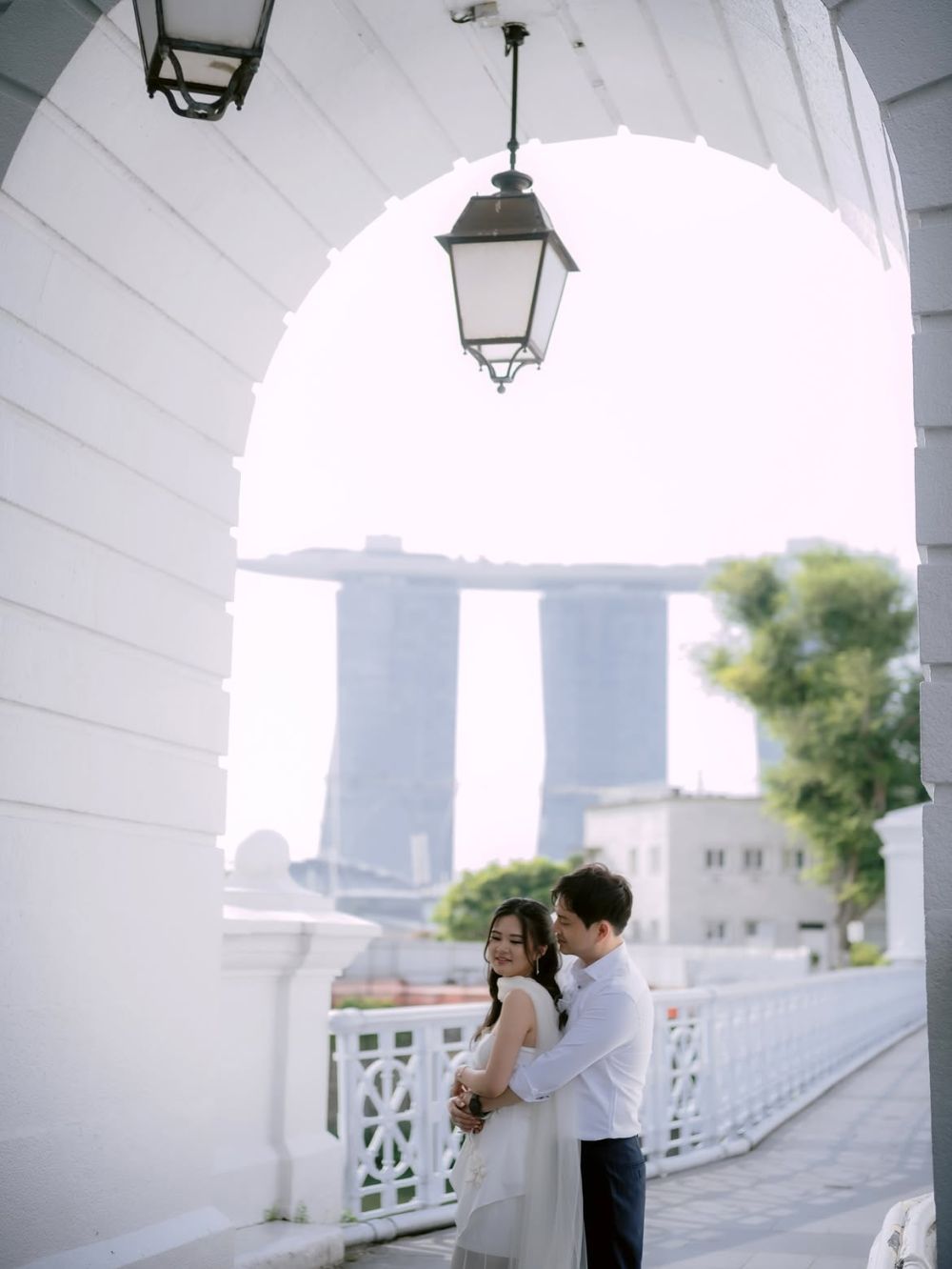 Felicia Tissue bagikan foto prewedding di Singapura, sosok calon suami masih dirahasiakan