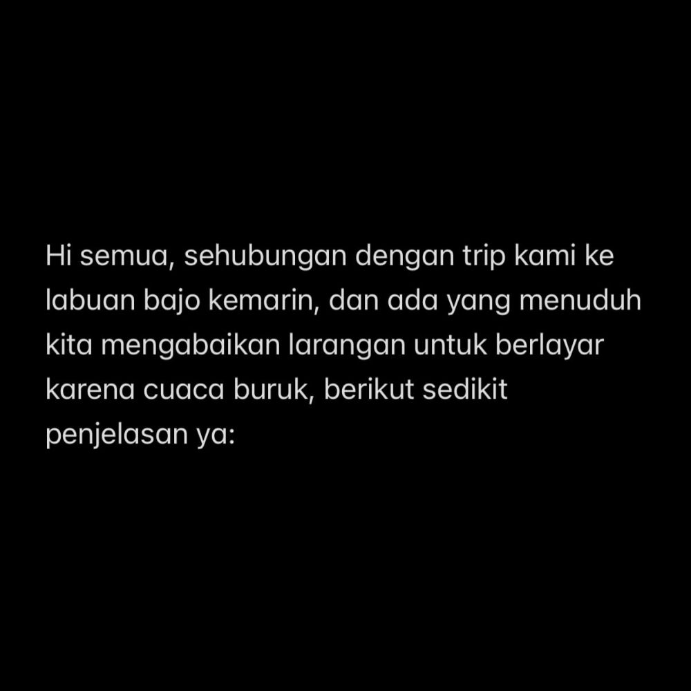 5 Isi klarifikasi Jessica Mila pasca dihujat masuk Pulau Padar padahal pelayaran sedang ditutup