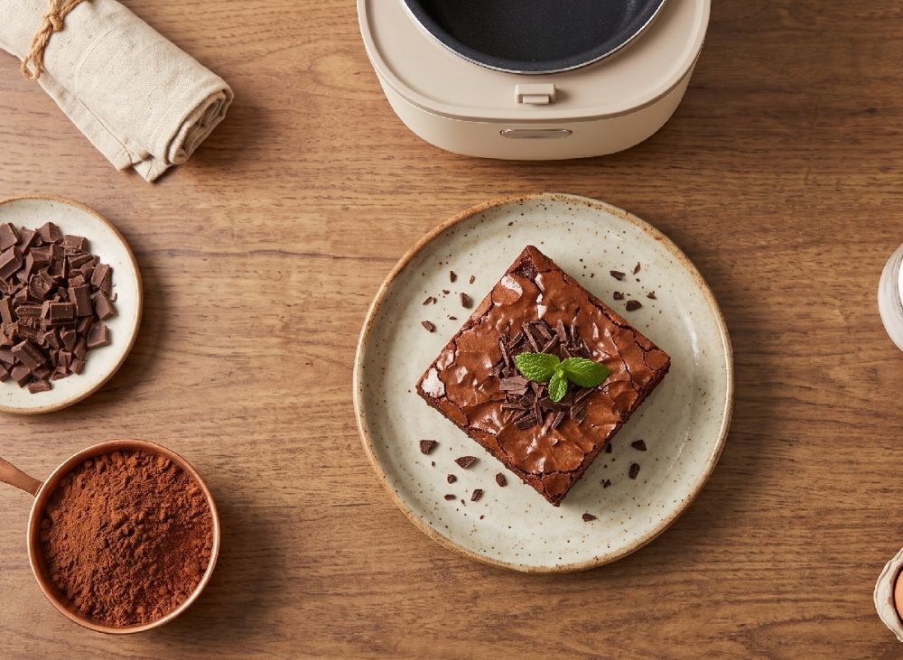 Cara membuat brownies legit dan nyoklat cuma pakai rice cooker, tanpa oven tetap lezat dan anti gagal