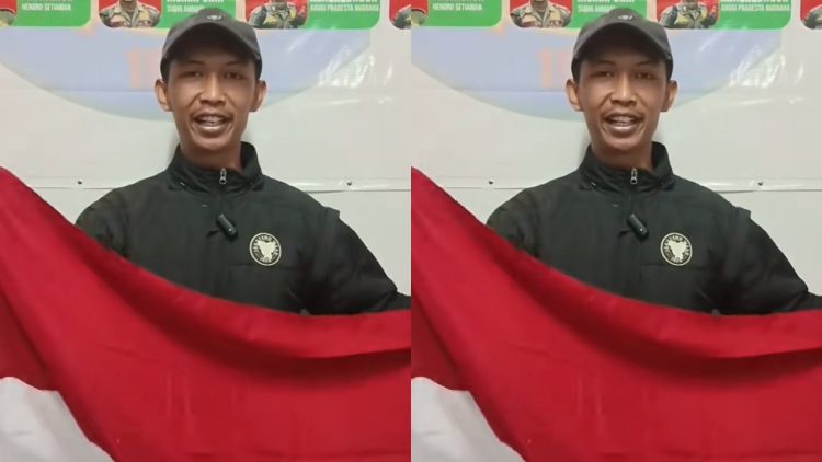 Tukang cukur di Bogor tidak pasang bendera, ucap Indonesia belum merdeka lalu kini minta maaf