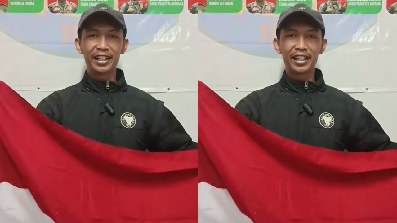 Tukang cukur di Bogor tidak pasang bendera, ucap Indonesia belum merdeka lalu kini minta maaf