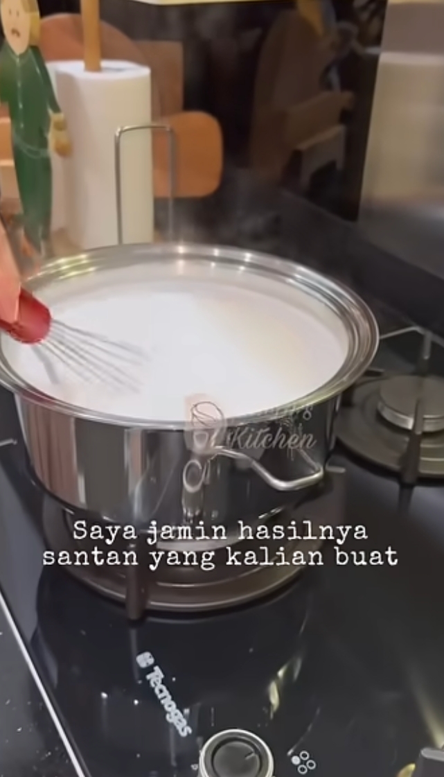 Cara menyimpan santan fresh agar awet hingga 10 hari dan tak mudah pecah