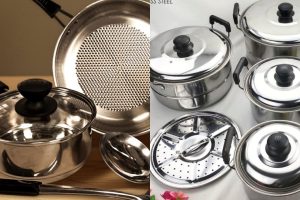 5 Rekomendasi panci stainless steel 1 set terbaik dan awet tahunan, bahannya aman dan tahan karat