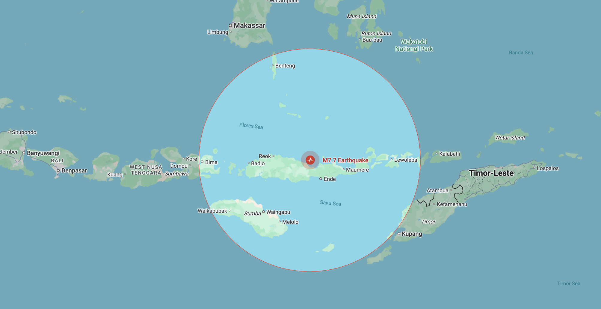Gempa M 7,7 guncang NTT, kenali Sesar Naik Busur Belakang Flores yang jadi pemicu