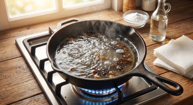 Cara mengatasi wajan lengket dan merontokkan kerak tanpa merusak lapisan