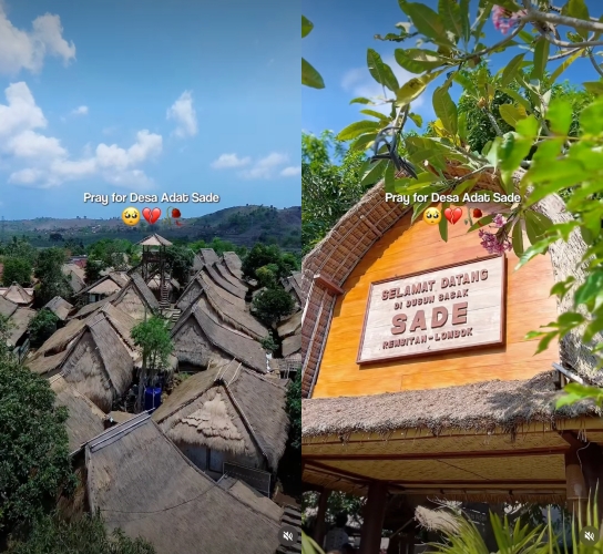 Kebakaran Desa Adat Sade Lombok, ratusan rumah warga dan warisan budaya Suku Sasak ikut terdampak