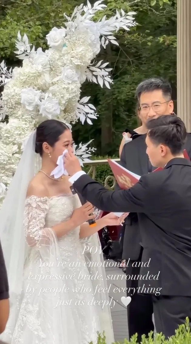 Gisela Cindy bagikan momen haru pernikahan di Kanada, Gracia Indri tak kuasa menahan tangis