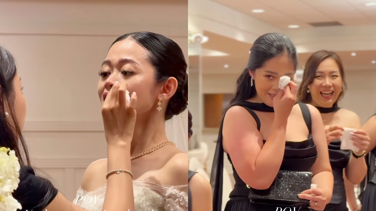 Gisela Cindy bagikan momen haru pernikahan di Kanada, Gracia Indri tak kuasa menahan tangis