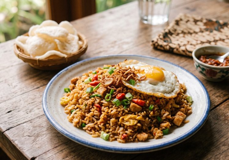Cara mengolah sisa sambal yang nggak habis semalam, ini resep nasi goreng pedas yang enaknya nampol