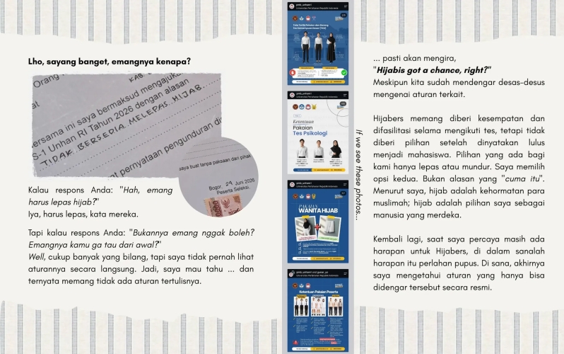 Kronologi Wafa Ahdina mundur dari Unhan setelah diminta lepas hijab, Kemhan beri klarifikasi