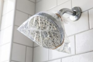 Shower penuh kerak putih? Coba trik ini pakai 1 bahan dapur sebelum menggosoknya
