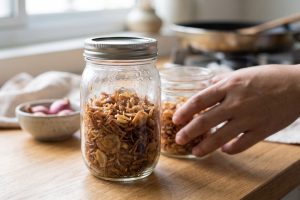 Kenapa bawang goreng cepat melempem setelah disimpan? Ini kesalahan saat mendinginkan dan menyimpannya