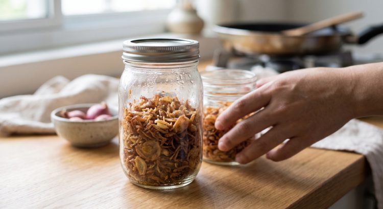 Kenapa bawang goreng cepat melempem setelah disimpan? Ini kesalahan saat mendinginkan dan menyimpannya
