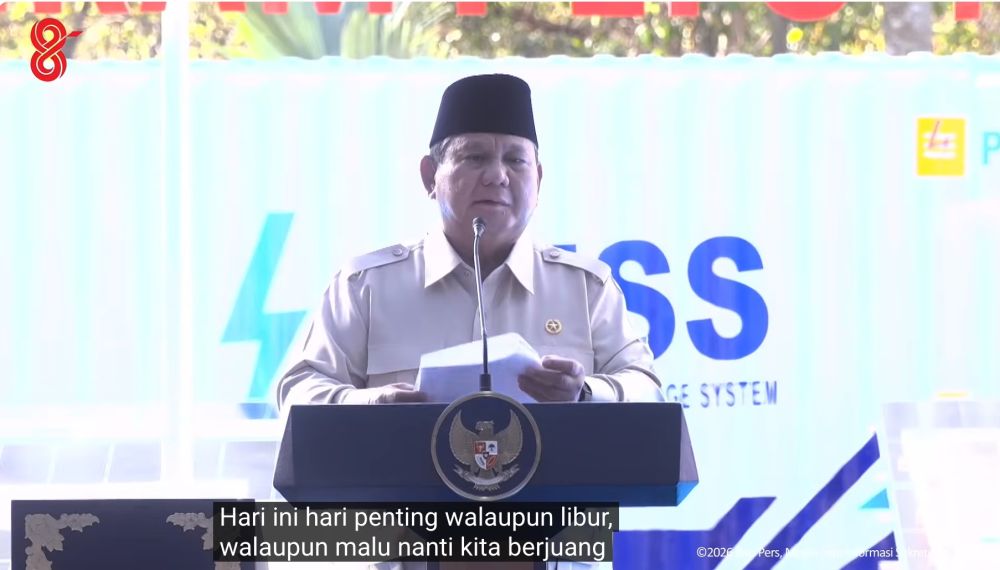 Prabowo soal menteri tetap kerja saat libur: Itu risiko pengabdian, tak sanggup boleh minggir