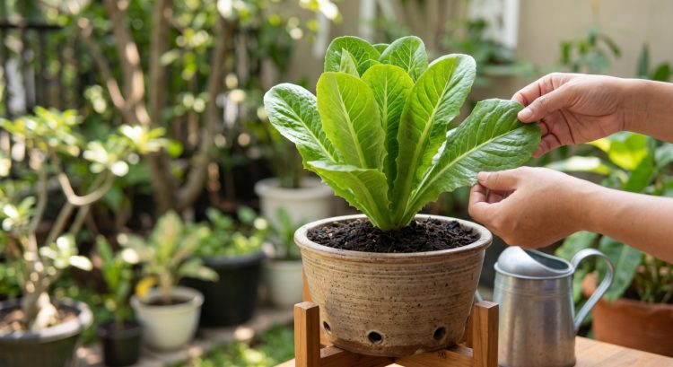 Cara menanam selada romaine di rumah agar tumbuh sehat, ini langkahnya