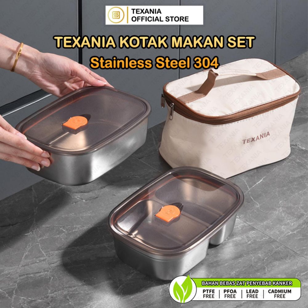 5 Rekomendasi kotak makan stainless steel anti tumpah reviewnya bagus dan harga di bawah Rp 200 ribu