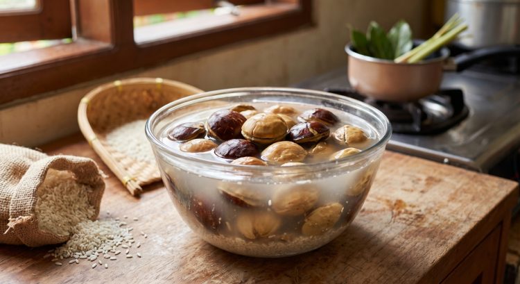 Air cucian beras jangan langsung dibuang, bisa dipakai untuk rendam jengkol
