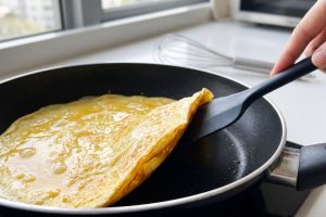 Telur dadar tipis sering robek saat dibalik? Coba trik sederhana ini