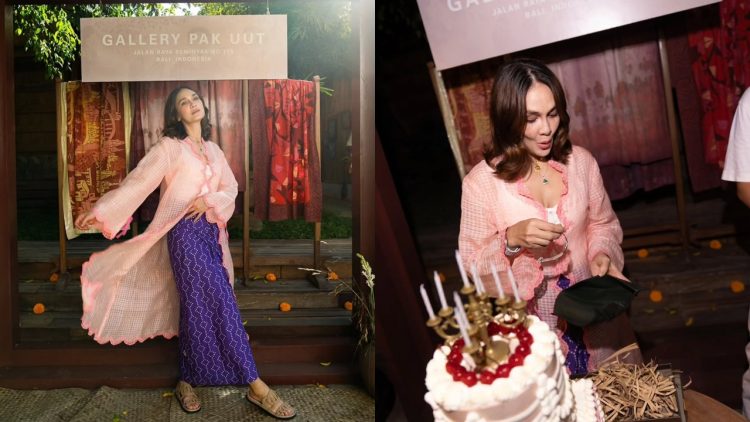 Luna Maya genap 43 tahun, pilih rayakan ulang tahun di galeri seni mendiang ayah