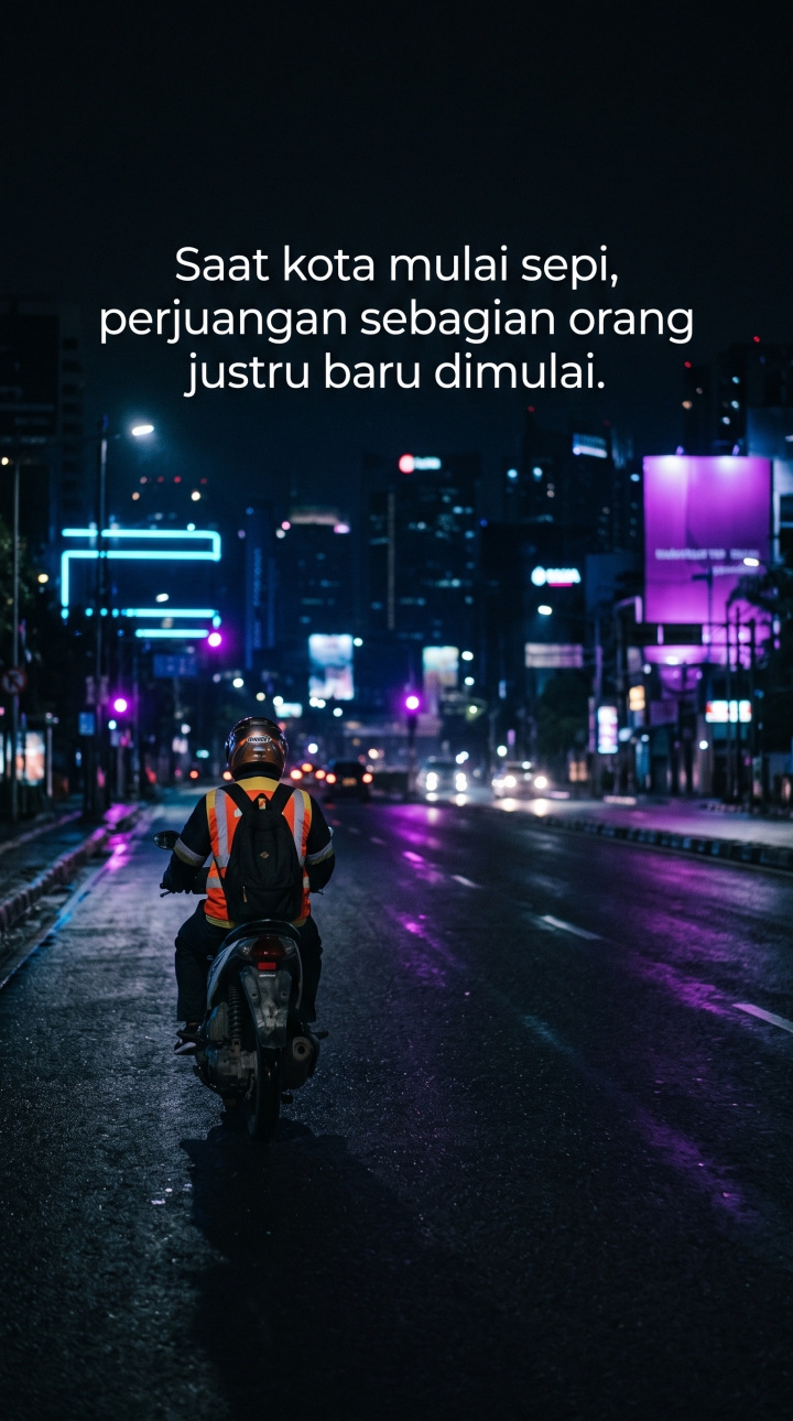 75 Kata-kata bijak pejuang rupiah malam hari, bikin semangat lembur dan tetap tegar