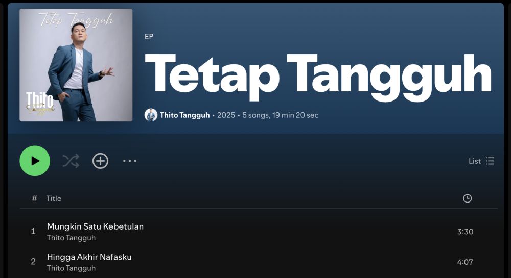 Kabar pelantun lagu “Duhai cinta, tataplah aku di sini”, lama vakum usai kesetrum kini kembali nyanyi